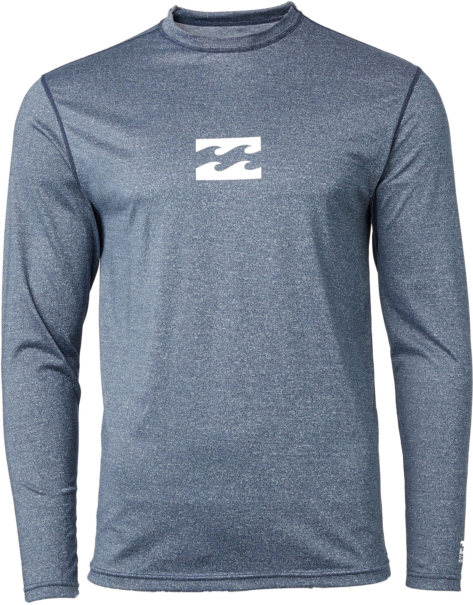 nike men's heather long sleeve hydro rash guard