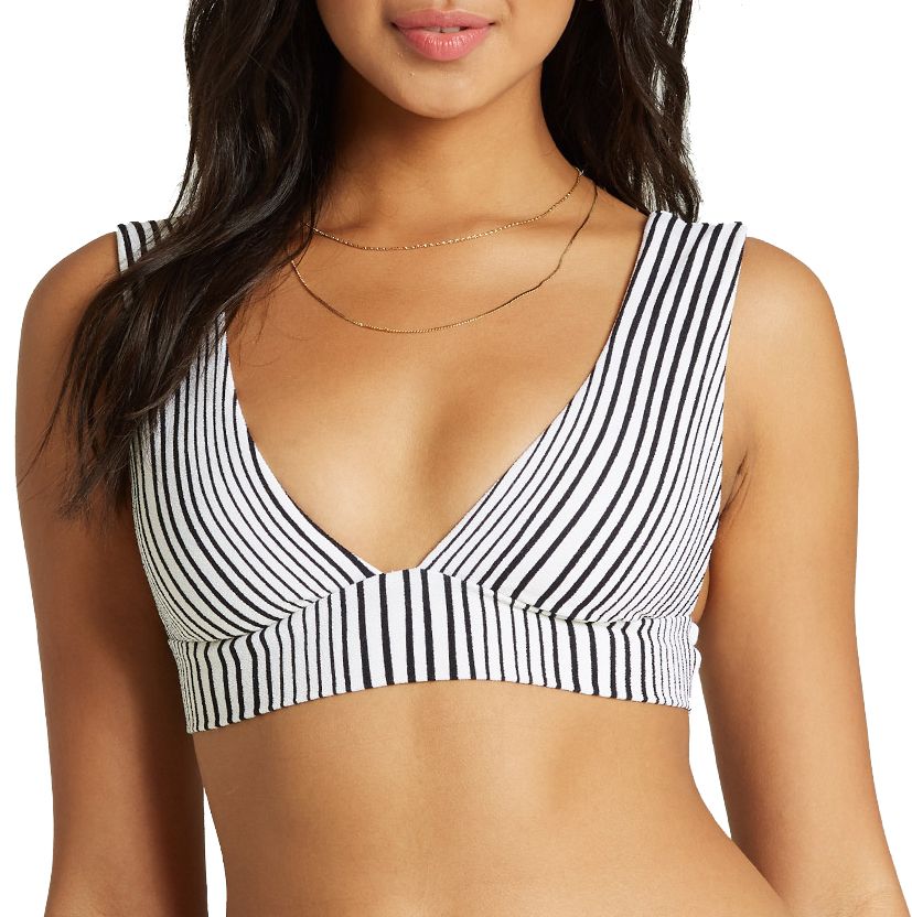 plunge top bikini