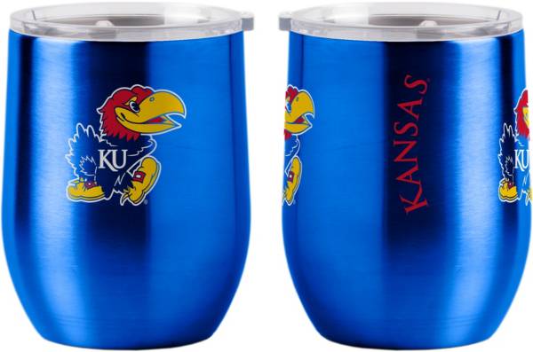 Boelter Kansas Jayhawks Stainless Steel Wine Tumbler