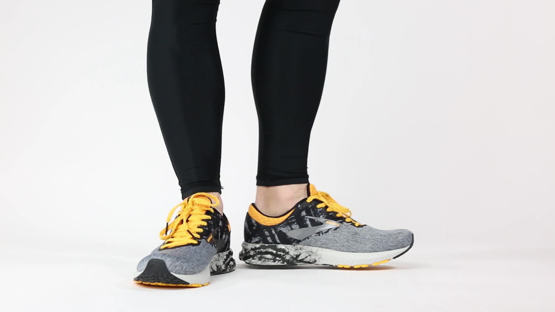 brooks men's pittsburgh launch 6 running shoes
