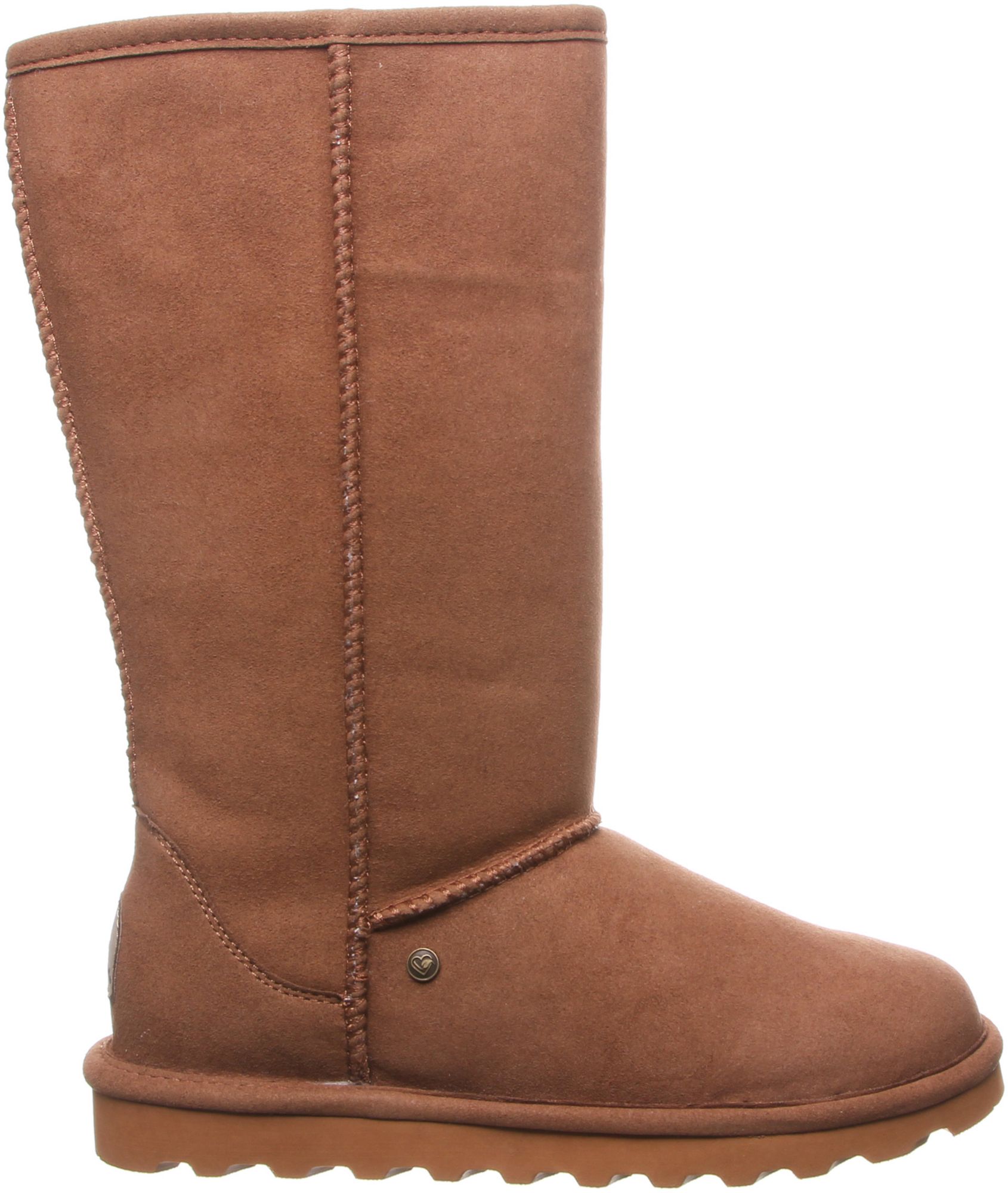 tall tan bearpaw boots