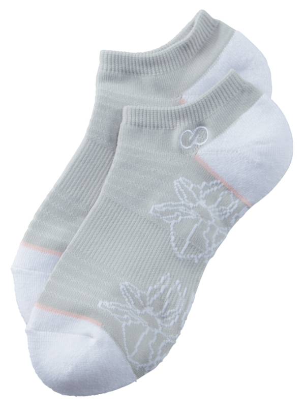 CALIA by Carrie Underwood Women's Floral No Show Trainer Sock 2-Pack ...