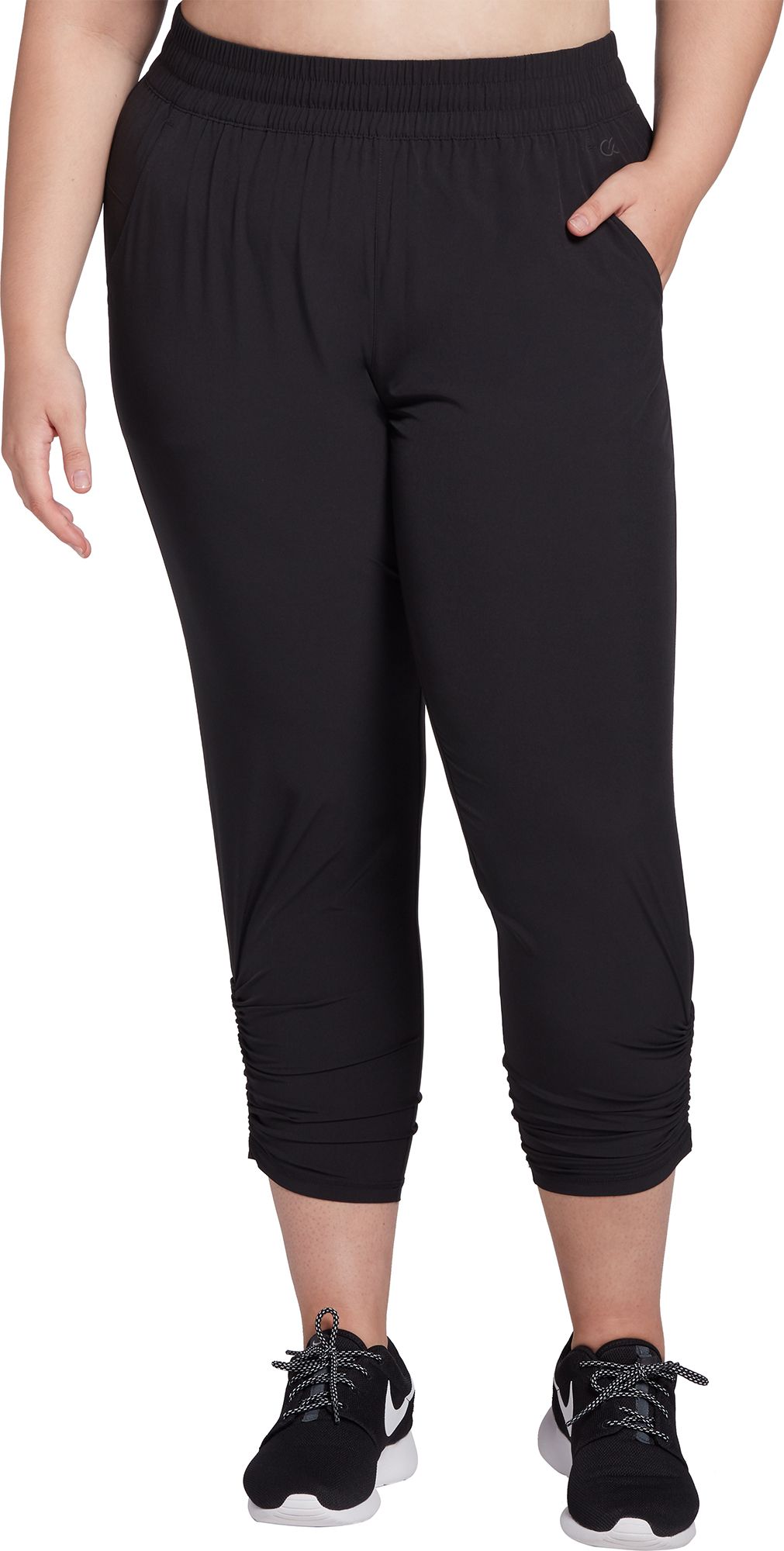 Plus Size Yoga Capri Pants