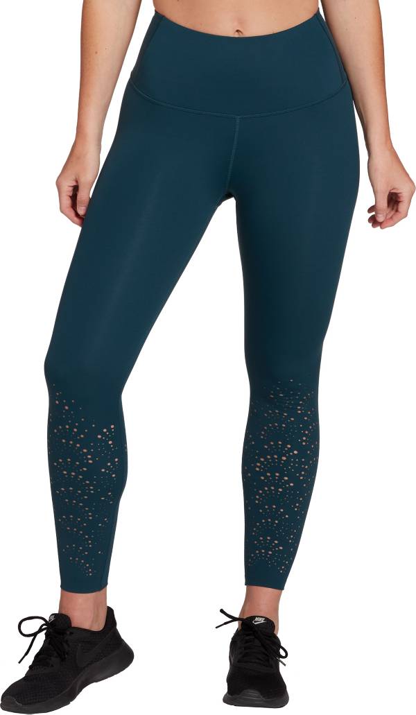 CALIA by Carrie Underwood Women's Power Sculpt Perforated 7/8 Tights