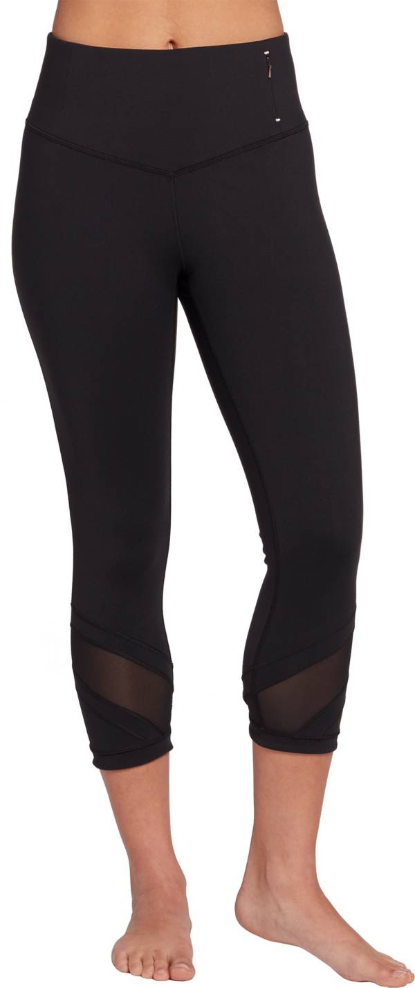 CALIA by Carrie Underwood Essential V Front Fitted Capris