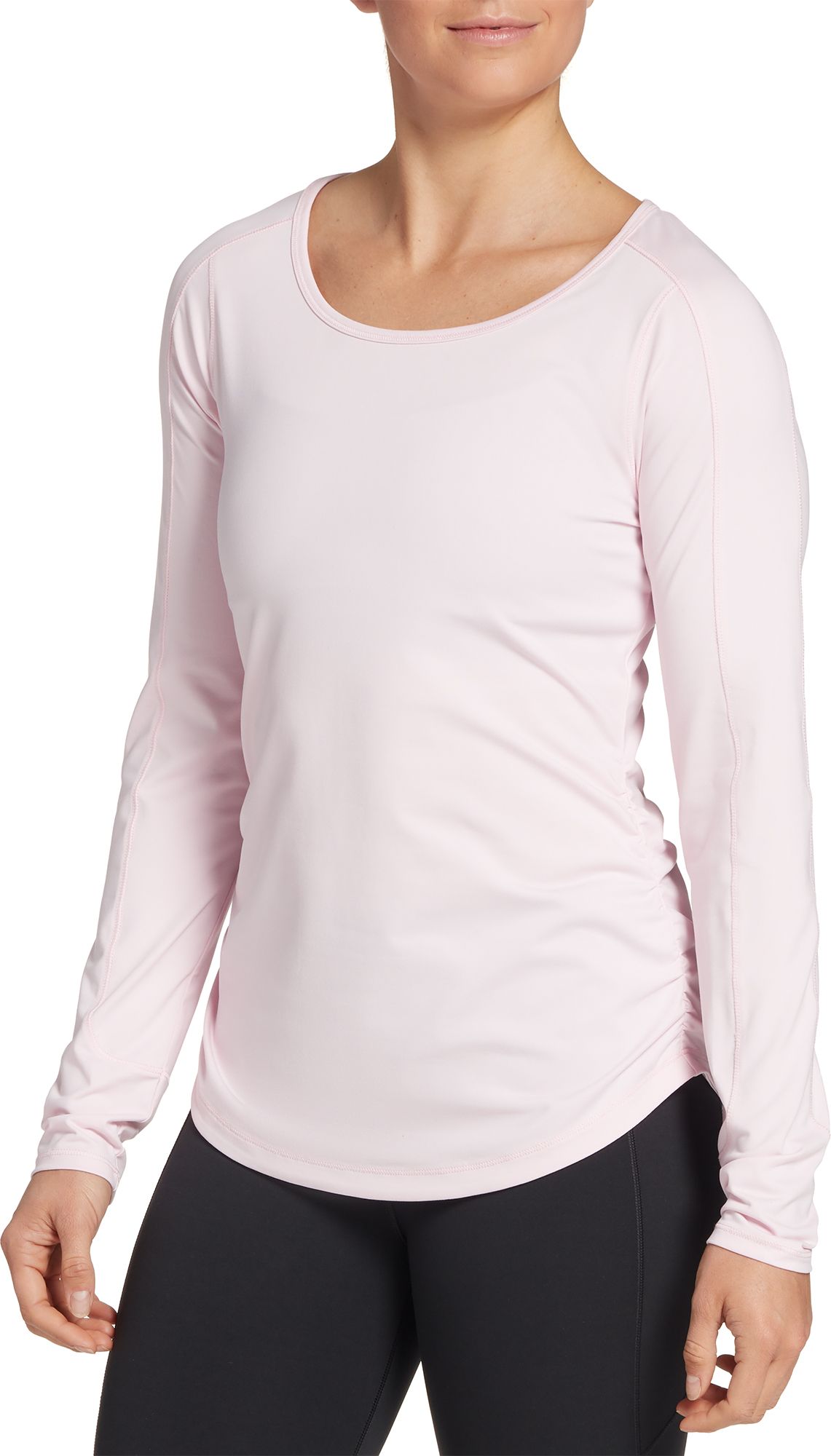 ruched sleeve shirt