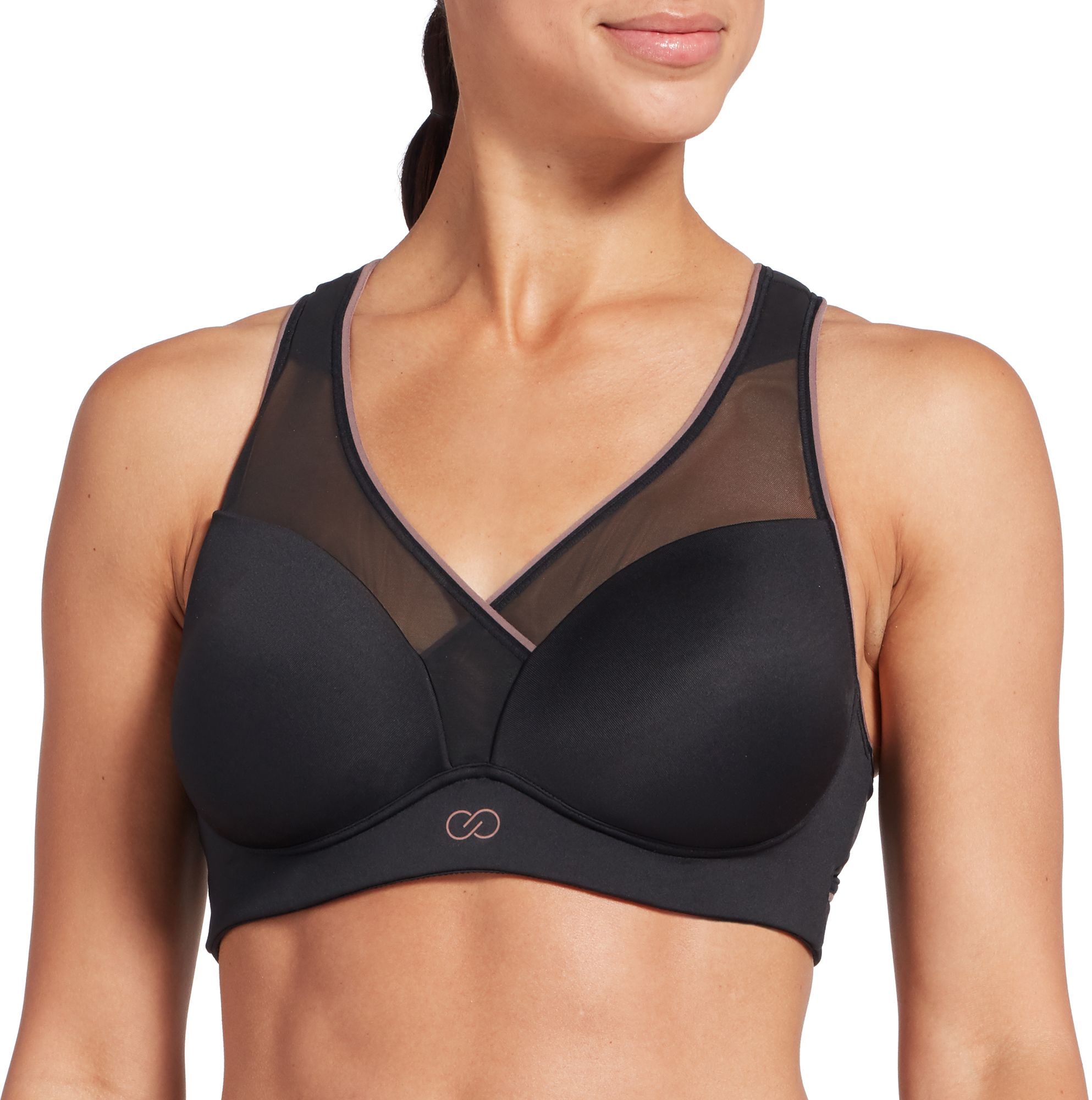 cross front sports bra