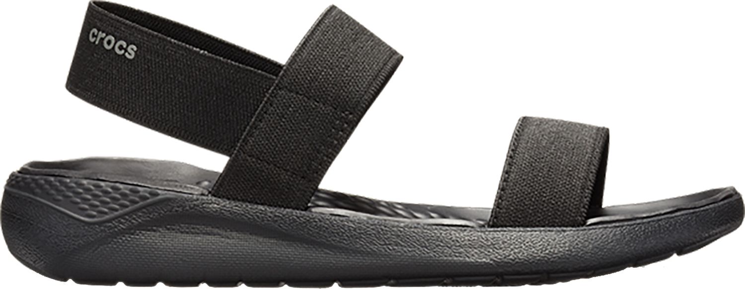 crocs women's literide sandal black