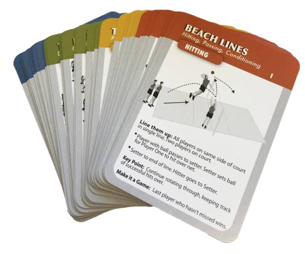CoachDeck Instructional Volleyball Drill Cards product image