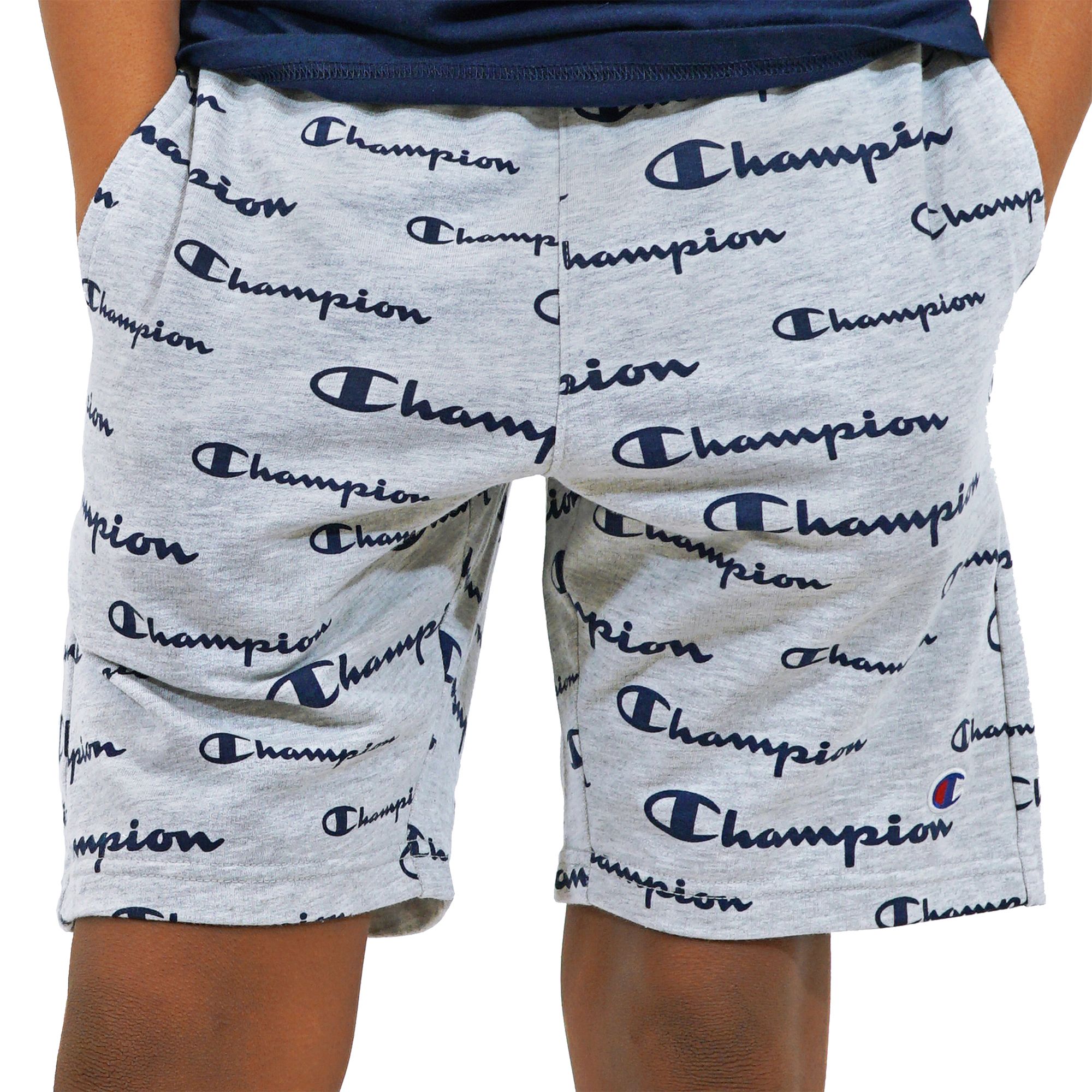 champion all over shorts