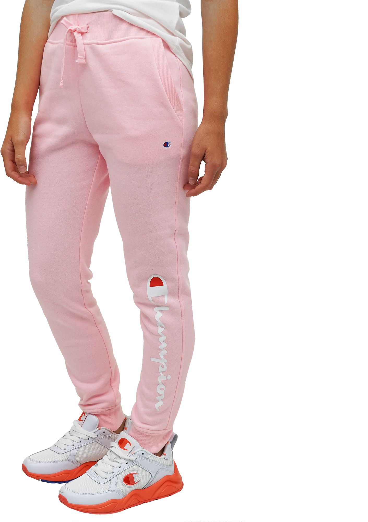 champion tracksuit womens pink