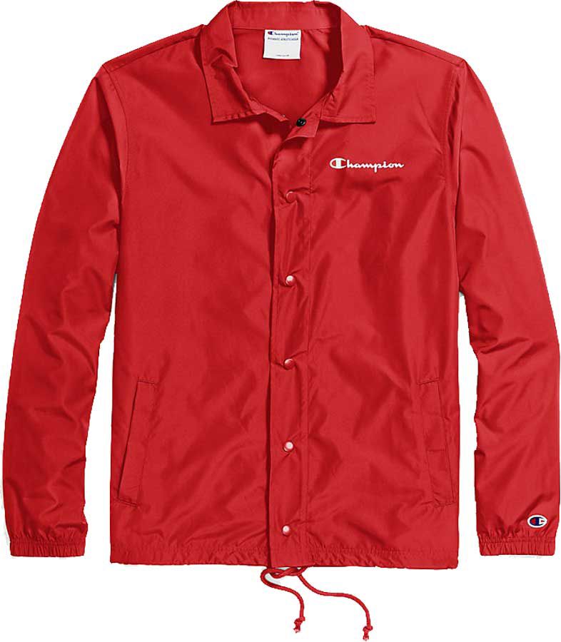 champion coach jacket mens