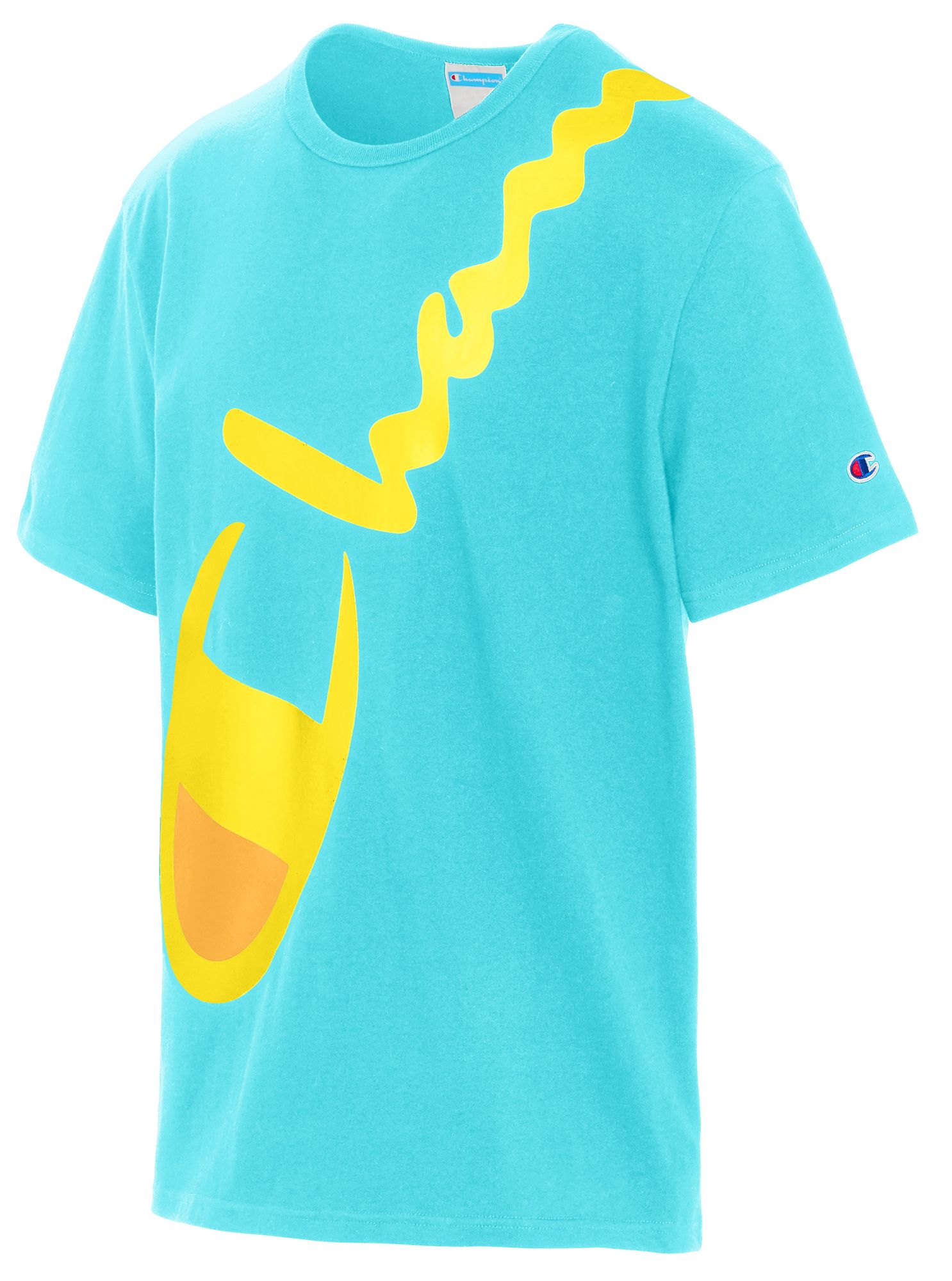 champion shirt teal