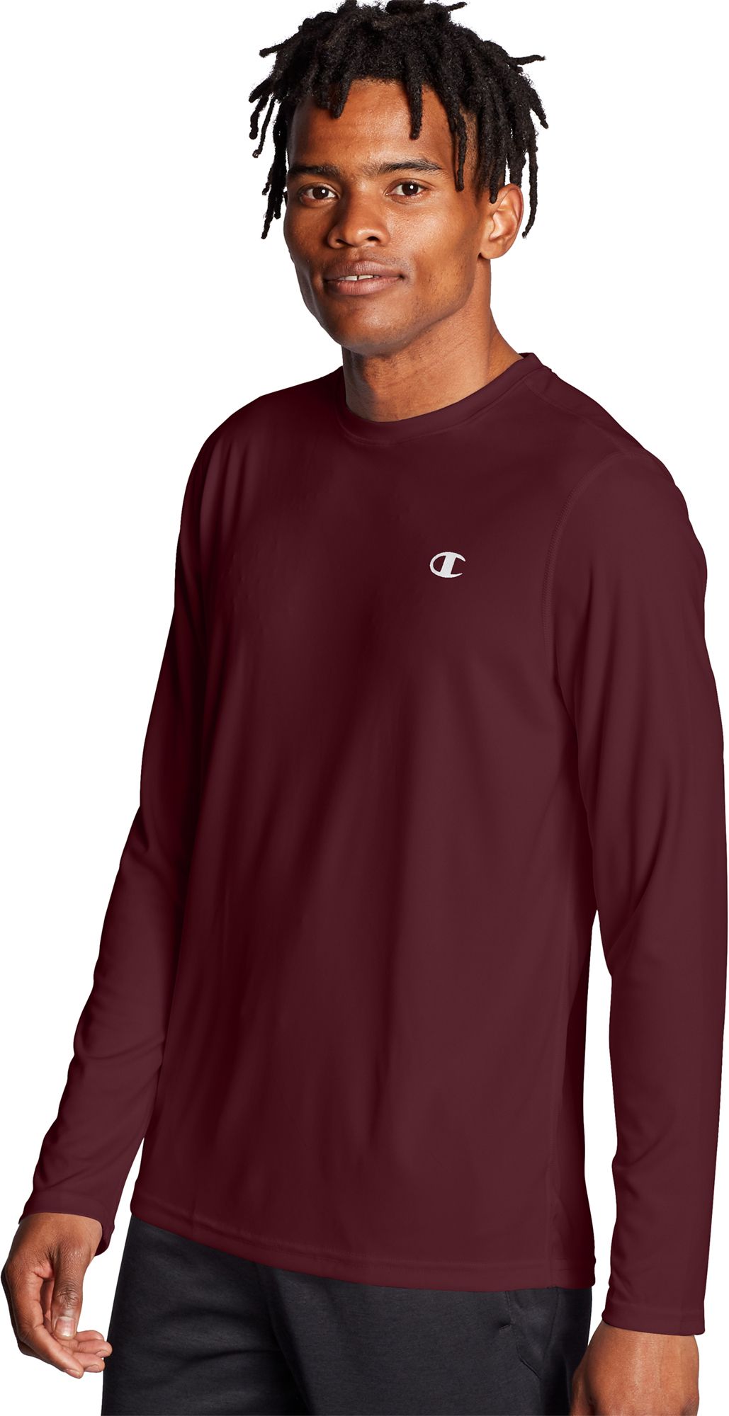 maroon champion long sleeve