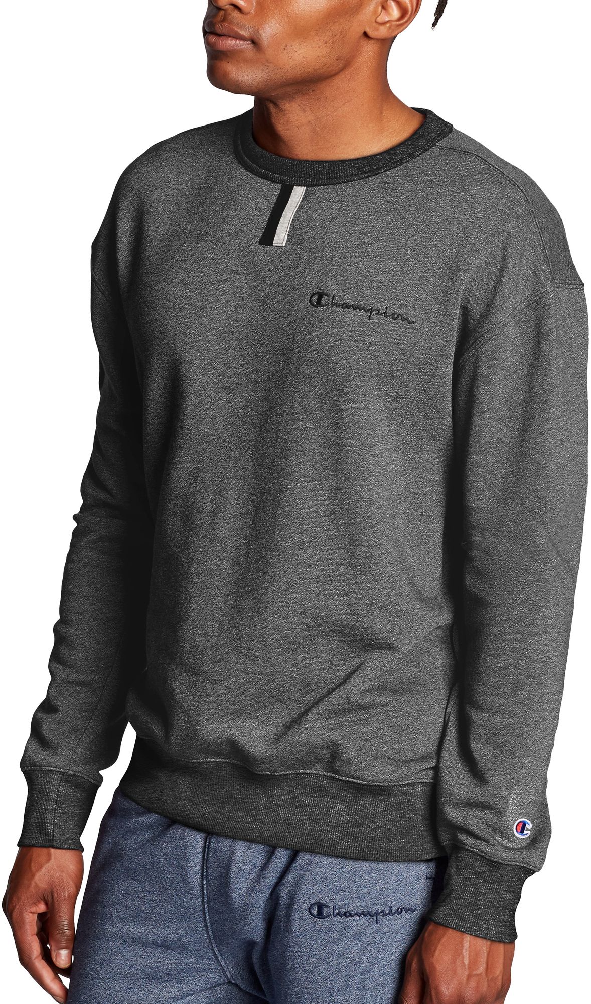 champion mens crew neck