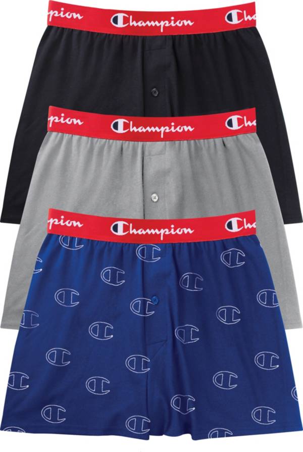 kande Hysterisk pakke Champion Men's Everyday Comfort Cotton Stretch Boxers – 3 Pack | DICK'S  Sporting Goods