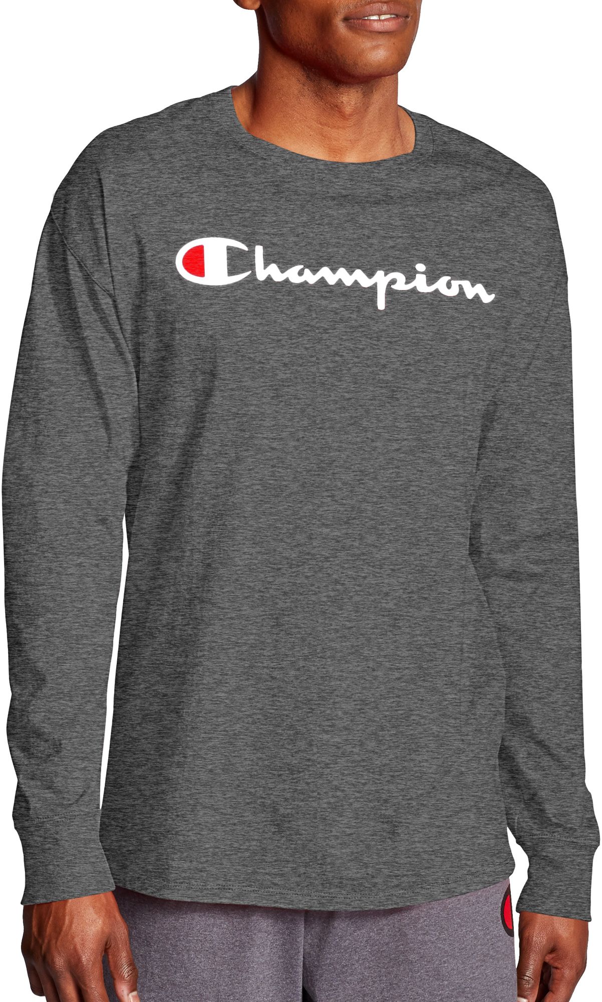 champion classic jersey long sleeve tee