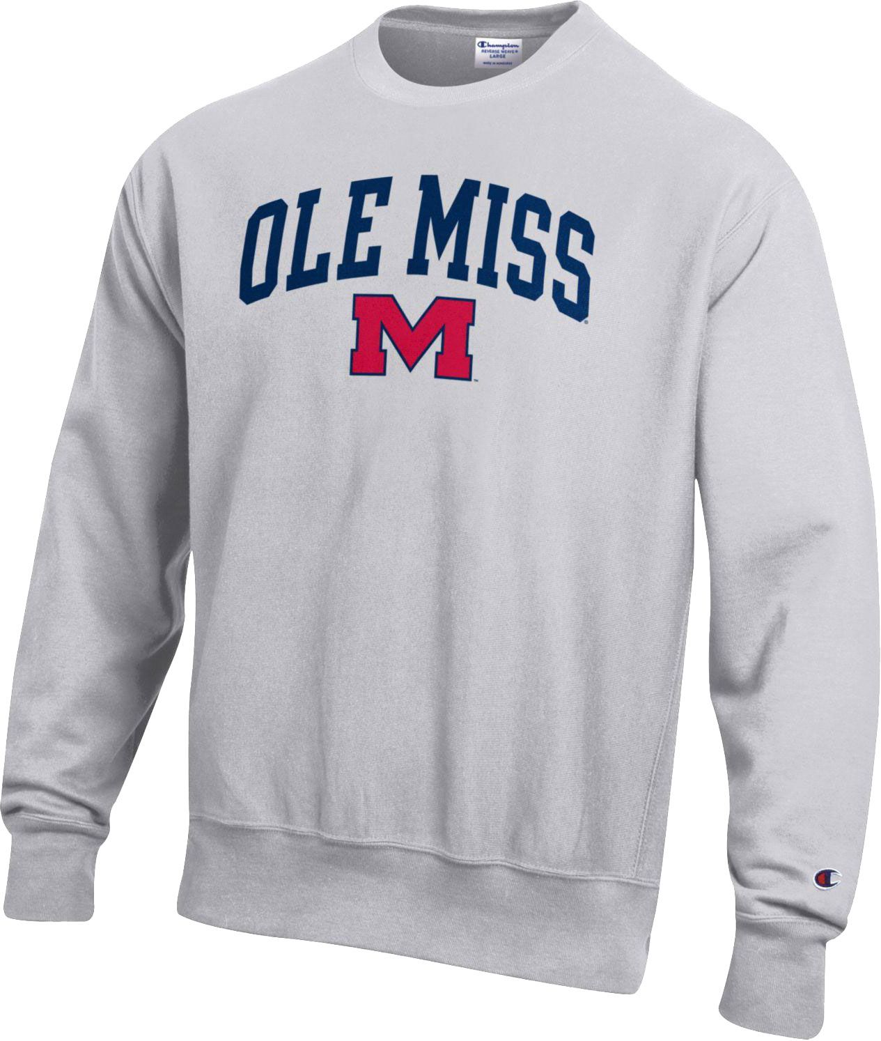 Champion Men's Ole Miss Rebels Grey 