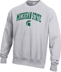 トップス Champion Michigan University Michigan Arch Logo Champion PB Crewneck - Yellow