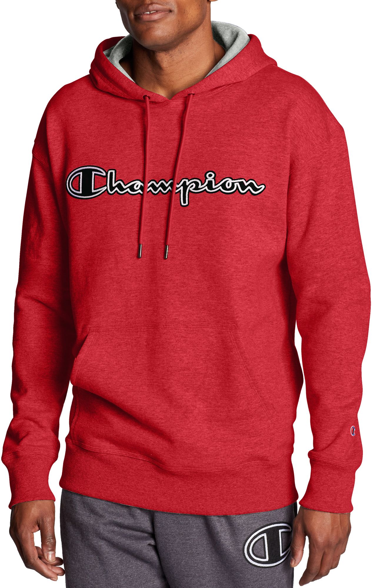 red scarlet champion hoodie