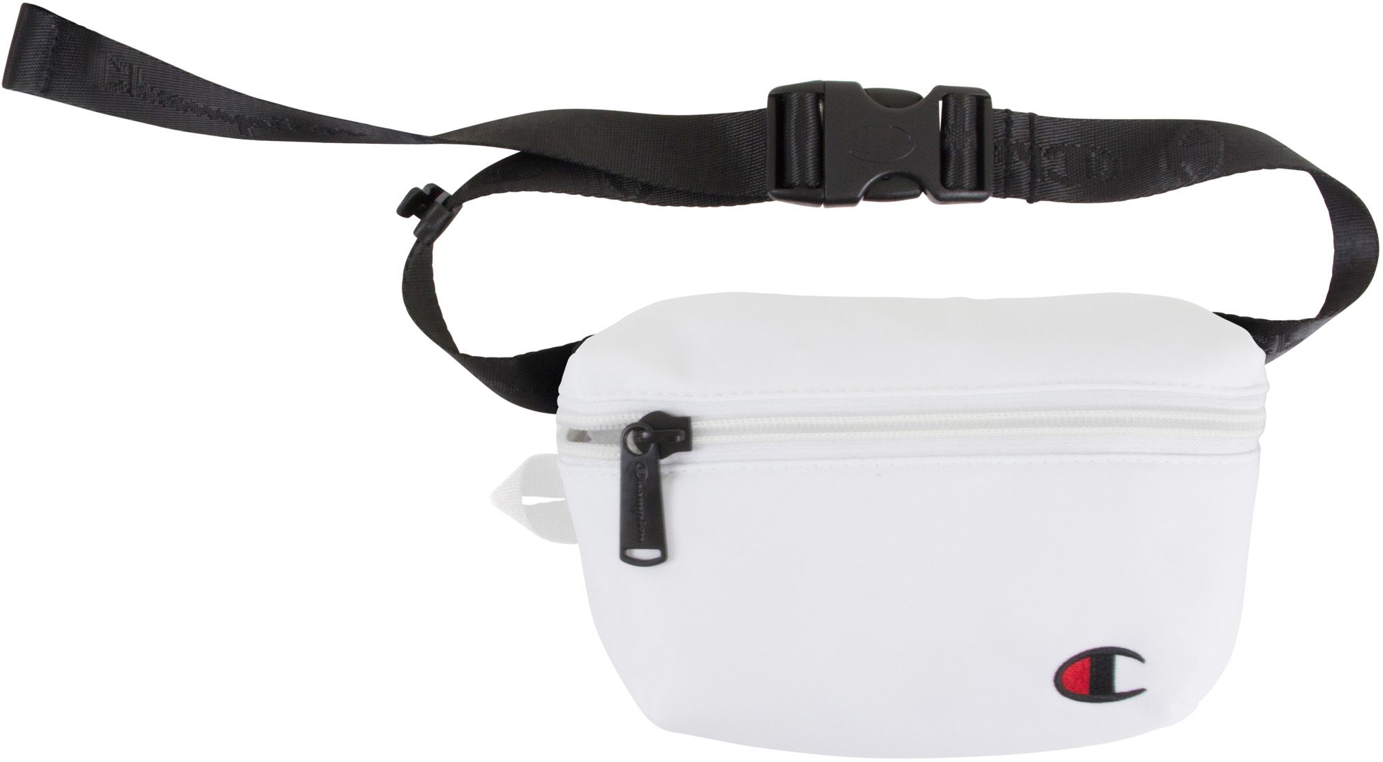 champion waist bag white