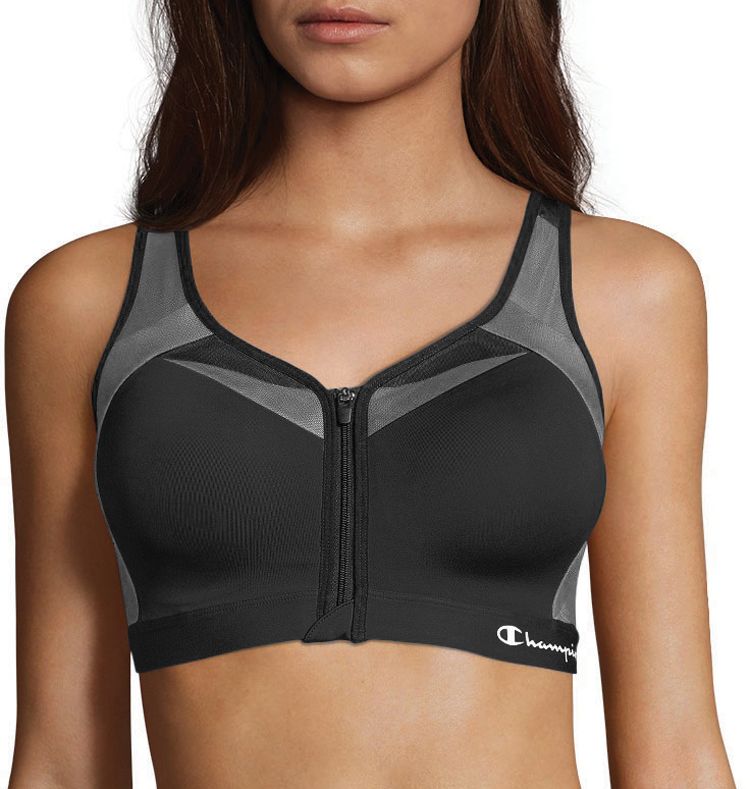 champion zip sports bra