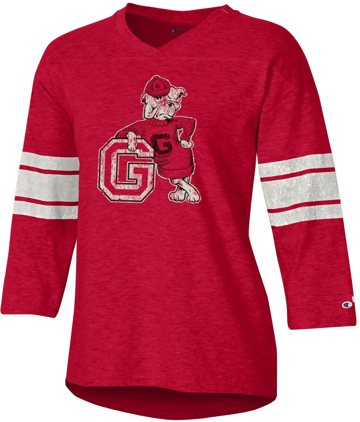 red women's champion shirt