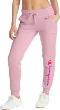 champion women's powerblend fleece jogger pants