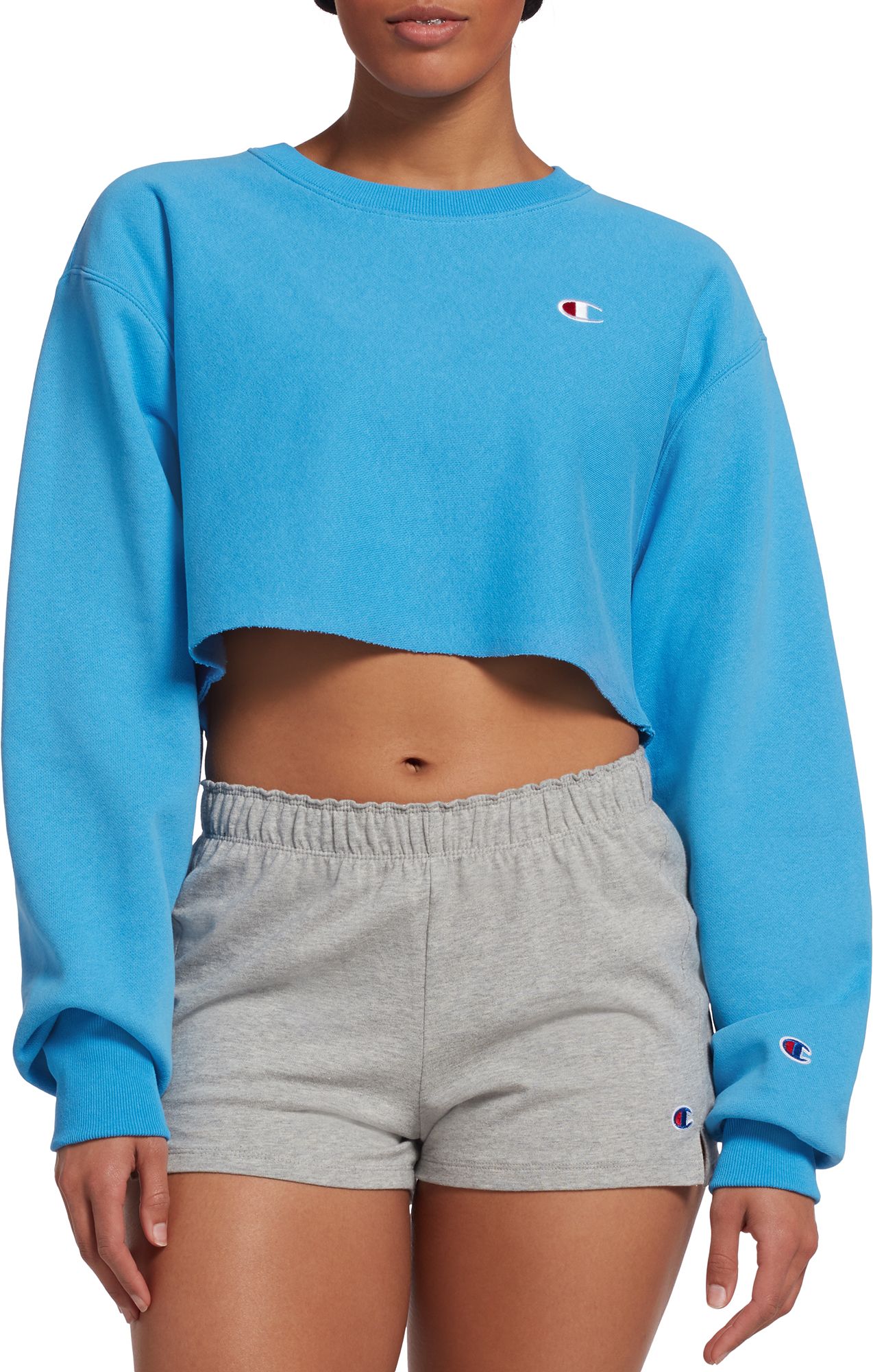 champion sweatshirt with champion written all over it