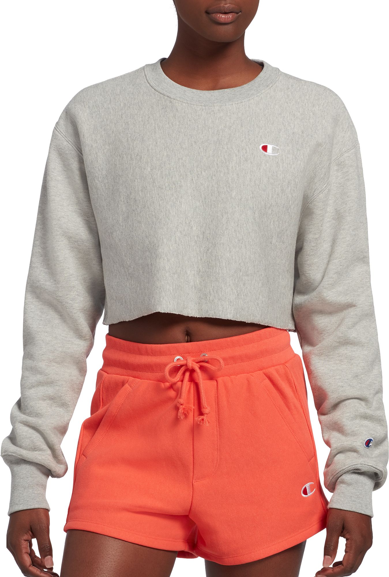 champion crop top sweater