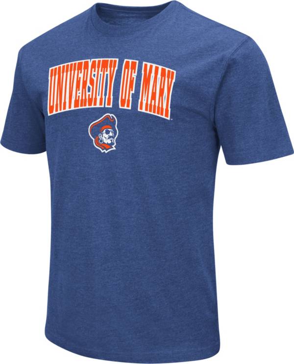 Colosseum Men's Mary Marauders Blue Dual Blend T-Shirt product image