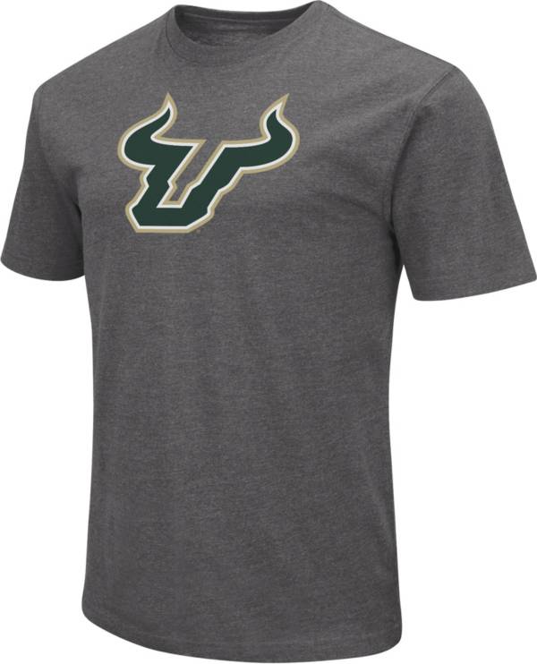 Colosseum Men's South Florida Bulls Grey Dual Blend T-Shirt