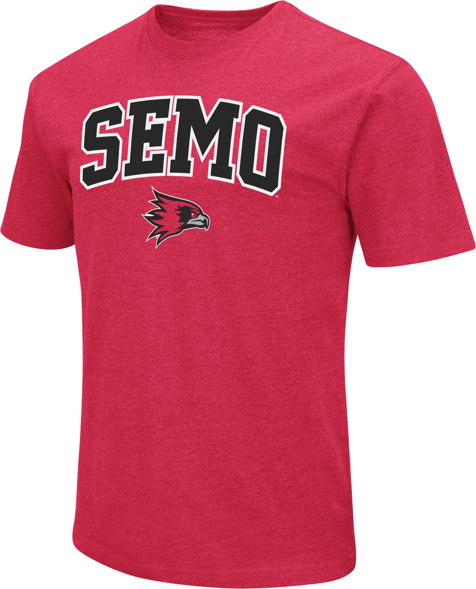 Colosseum Men's Southeast Missouri Redhawks Red Dual Blend T-Shirt