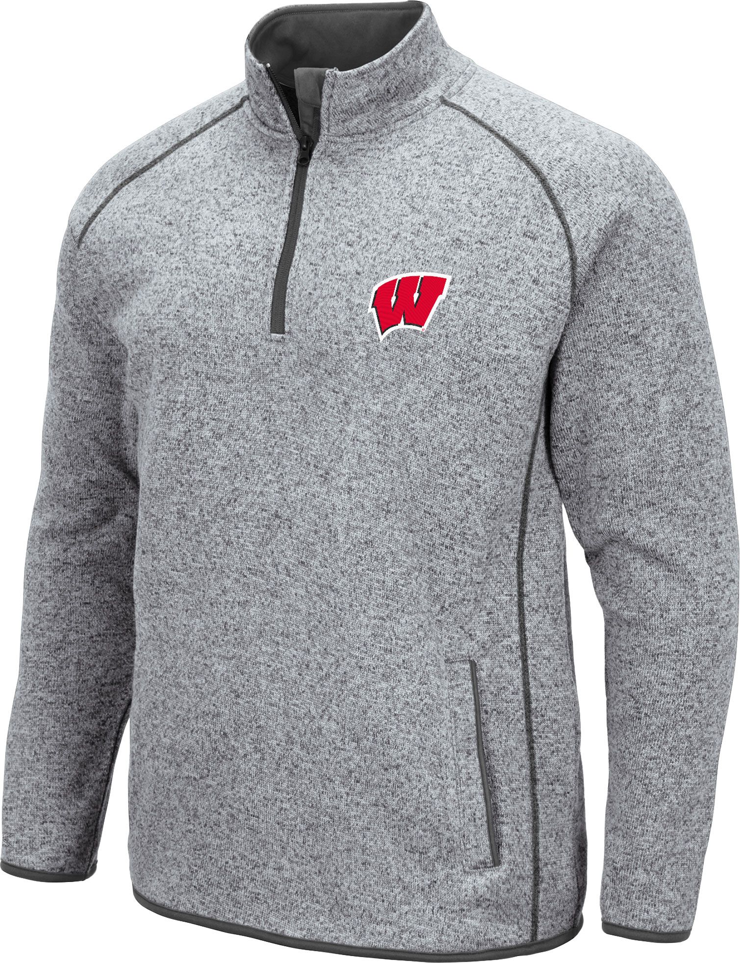 wisconsin badgers zip up sweatshirt