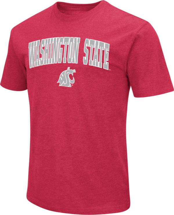 Colosseum Men's Washington State Cougars Crimson Dual Blend T-Shirt product image