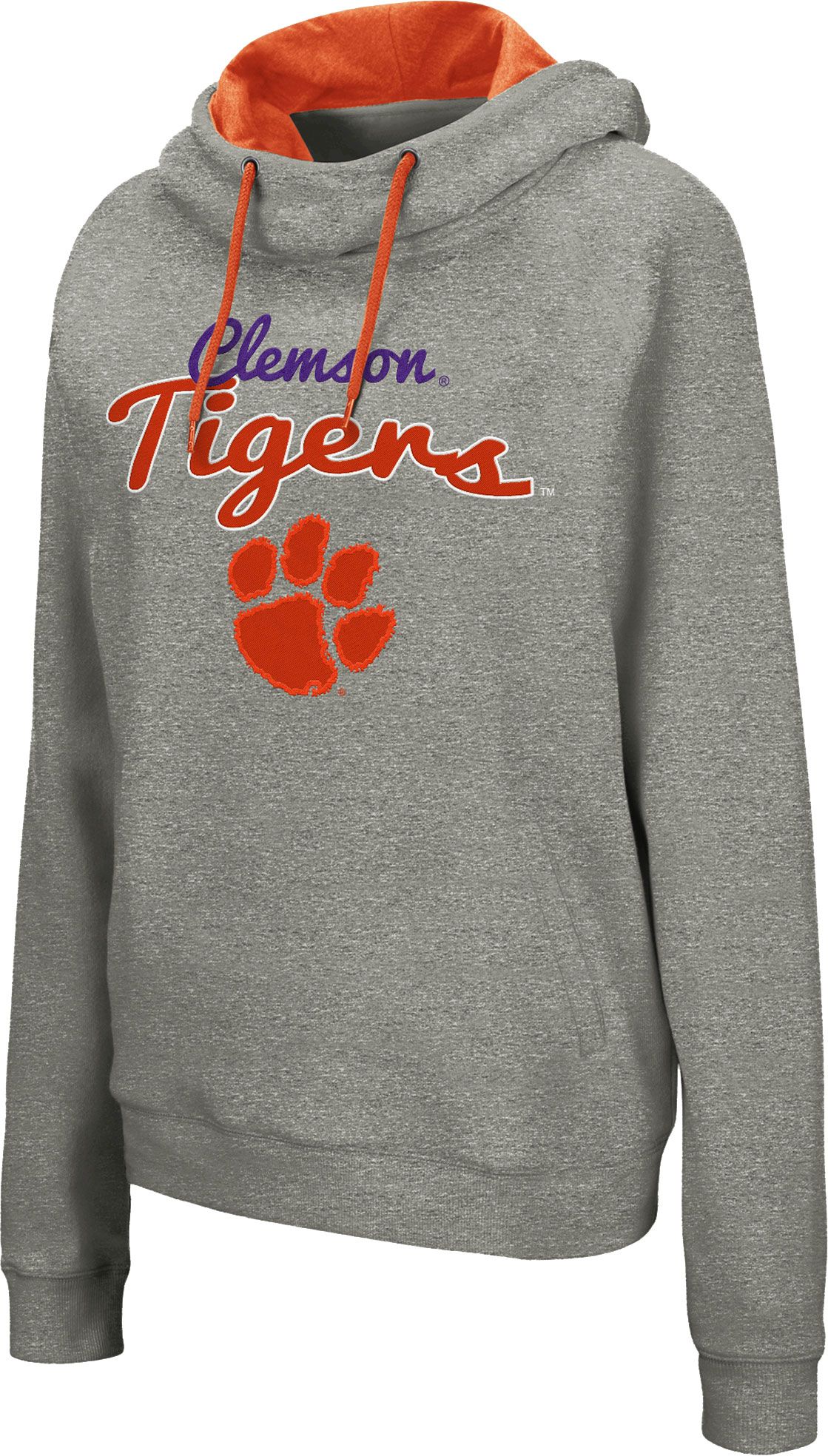 grey clemson hoodie