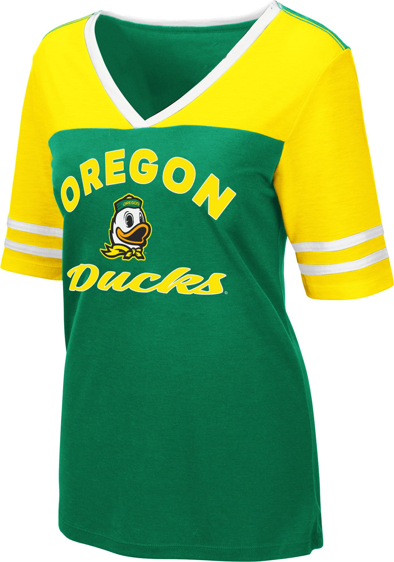 yellow oregon jersey