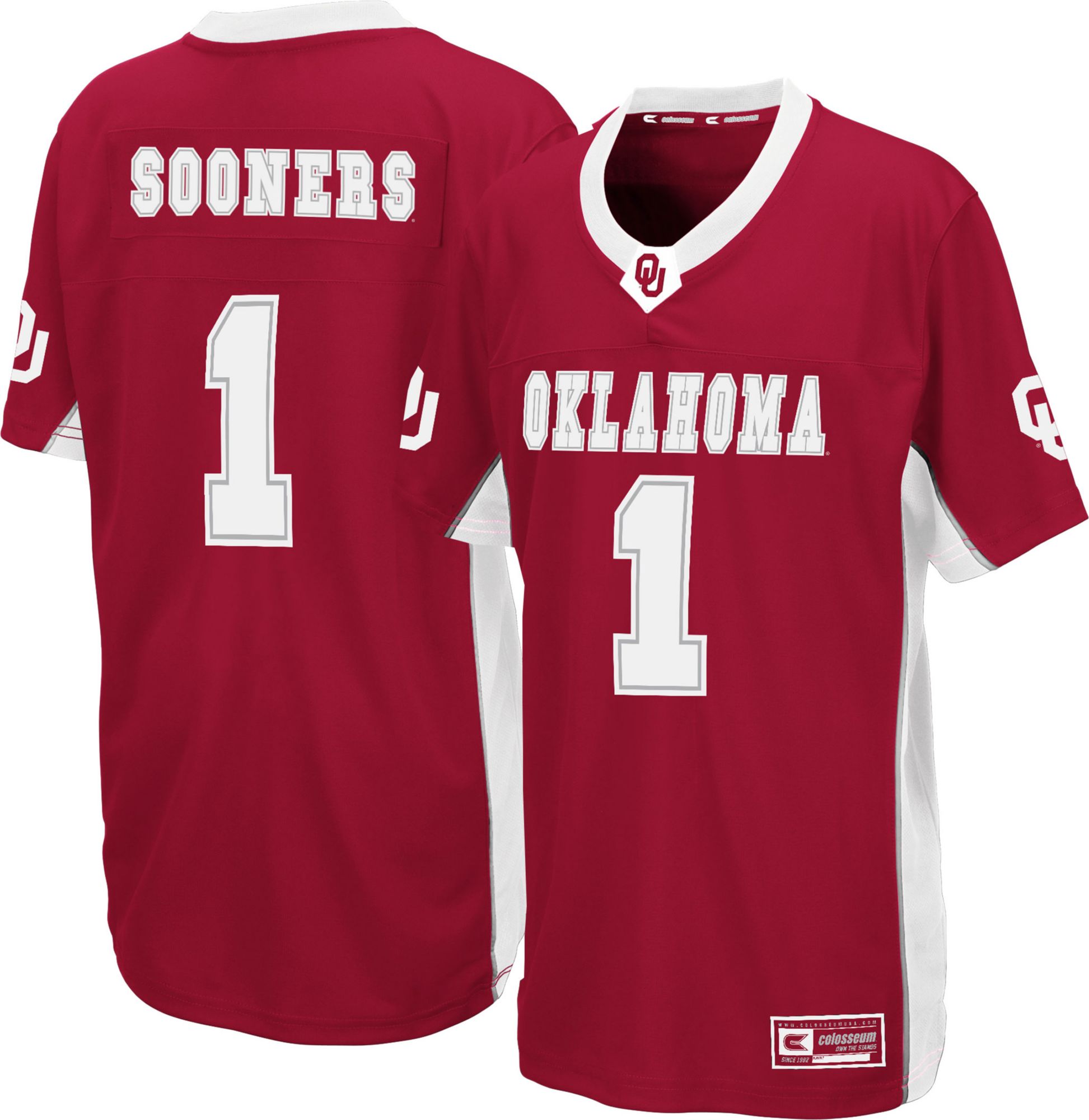 oklahoma sooners football jersey