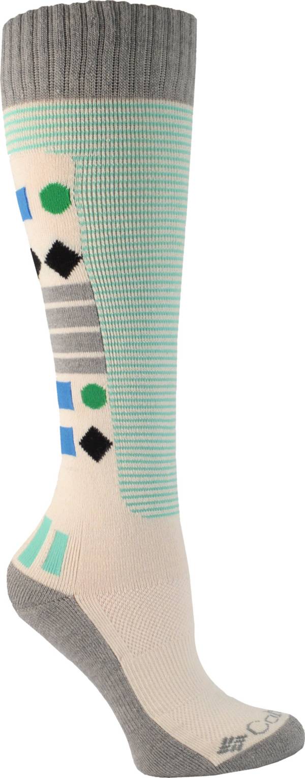 Columbia Adult Symbols Over the Calf Ski Socks