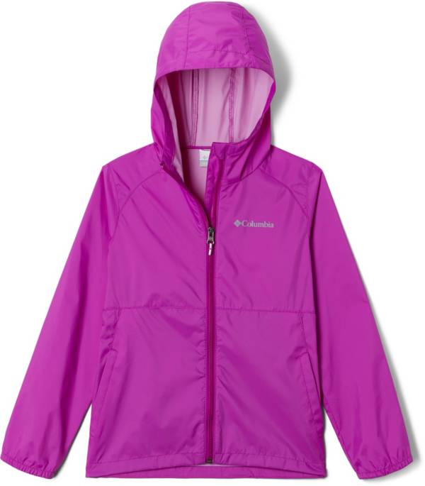 Columbia girls sale rain jacket