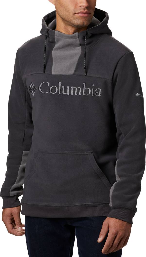 Columbia Lodge II fleece hoodie in dark grey