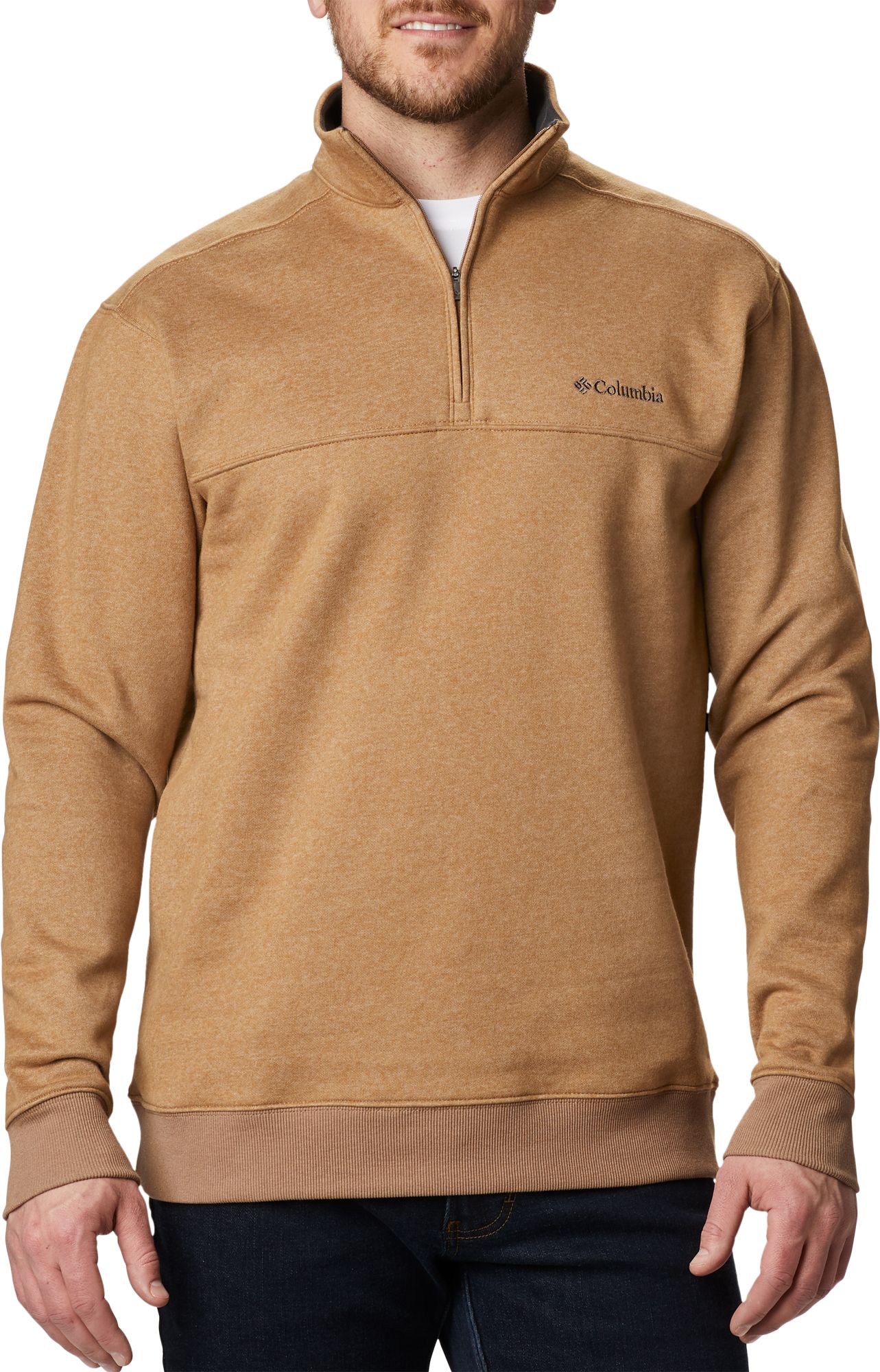 columbia men's hart mountain half zip pullover