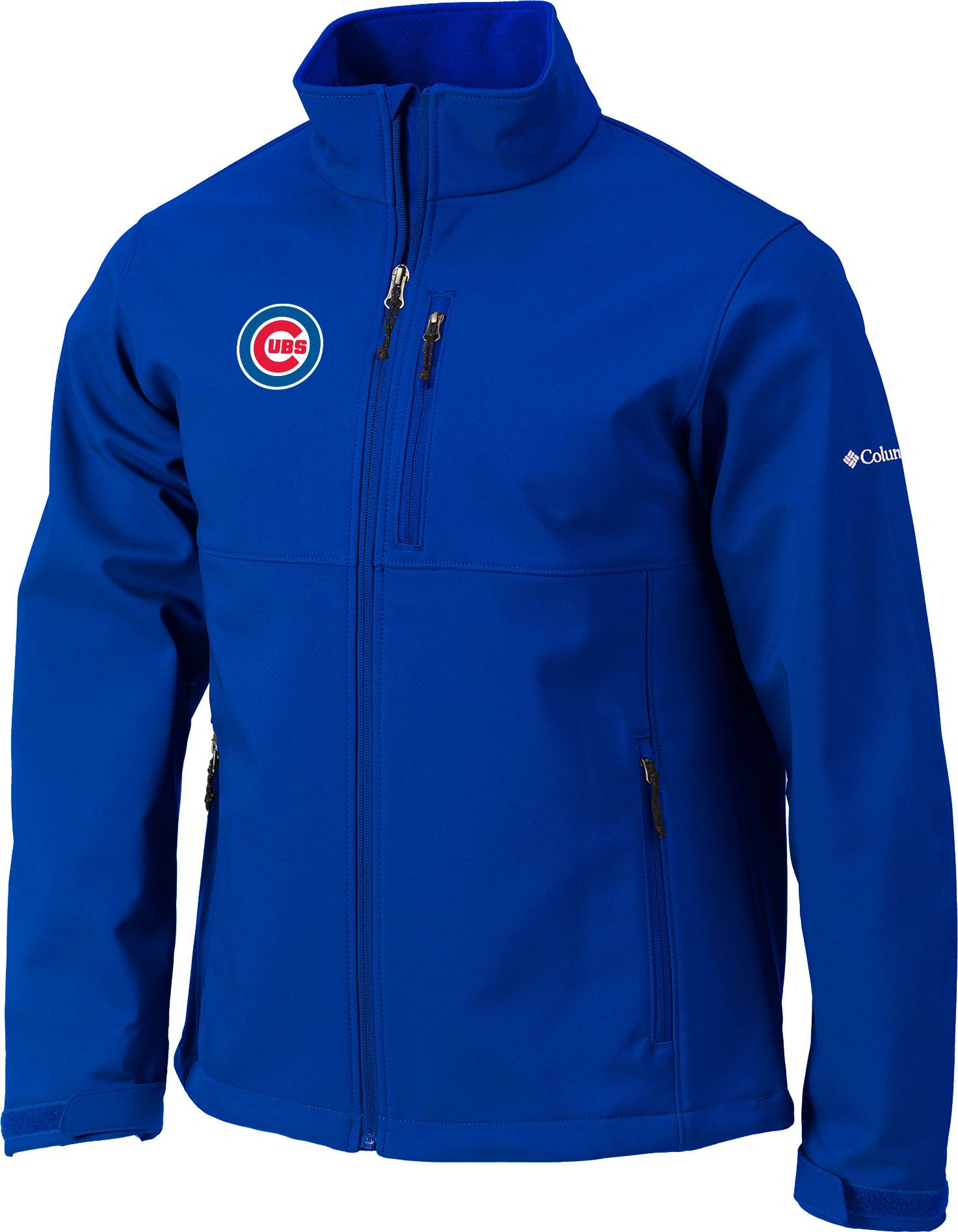 Columbia Men's Chicago Cubs Blue Ascender Full-Zip Softshell Jacket product image
