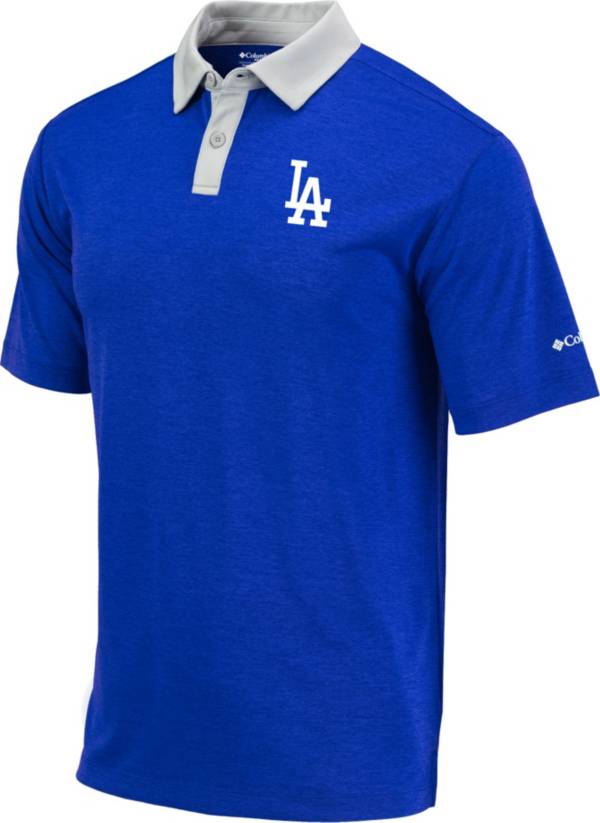 Columbia Men's Los Angeles Dodgers Dodger Blue Omni-Wick Range Polo product image