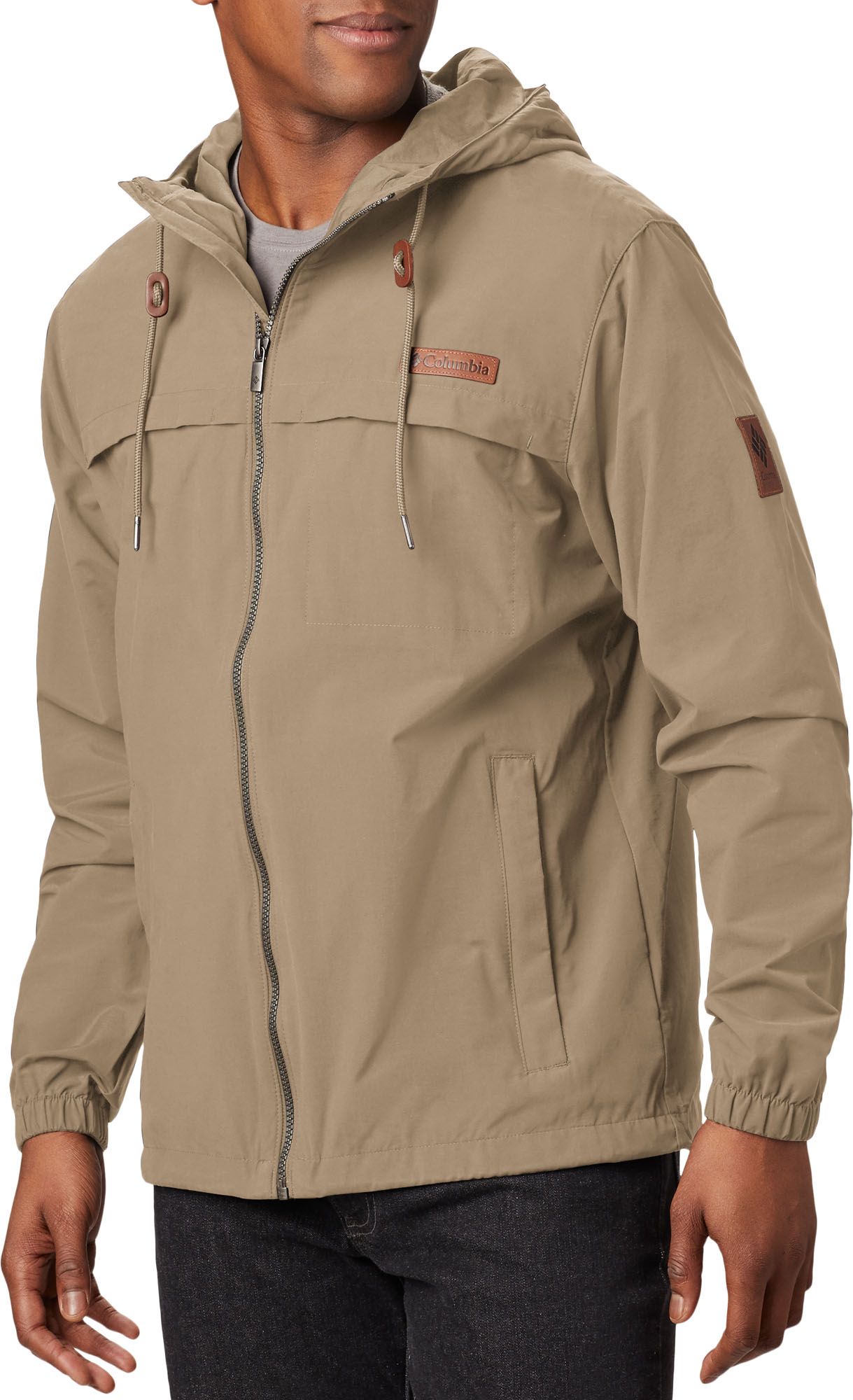 men's columbia rockwell falls windbreaker jacket