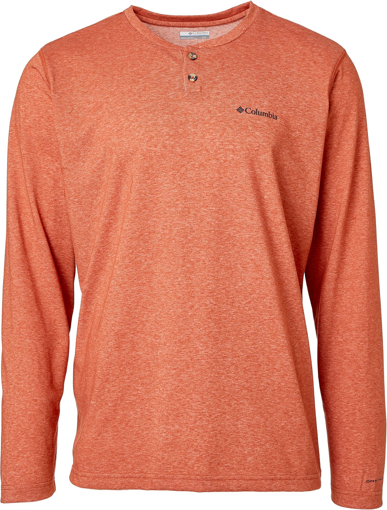 columbia omni wick long sleeve t shirt