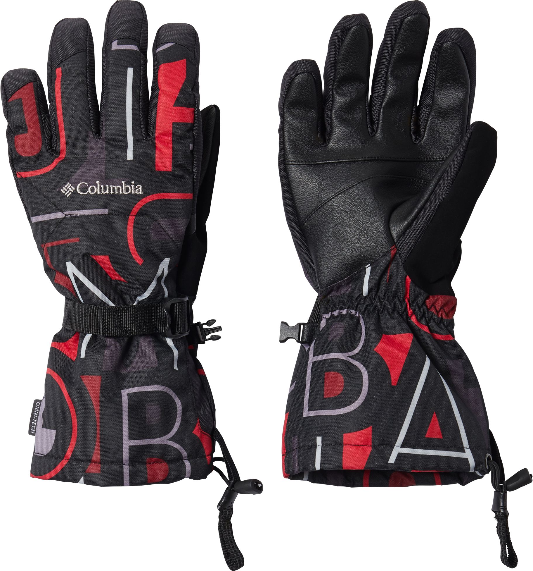 columbia leather gloves