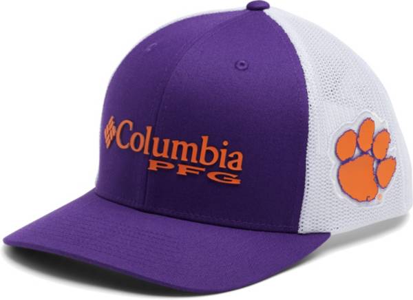Columbia Men's Clemson Tigers Orange PFG Mesh Fitted Hat product image