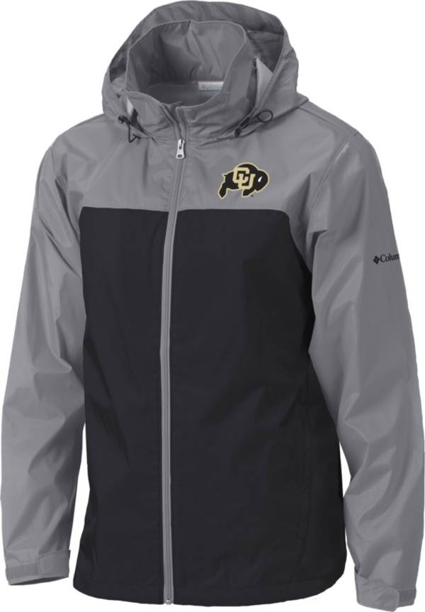 Columbia Men's Colorado Buffaloes Grey/Black Glennaker Lake II Jacket