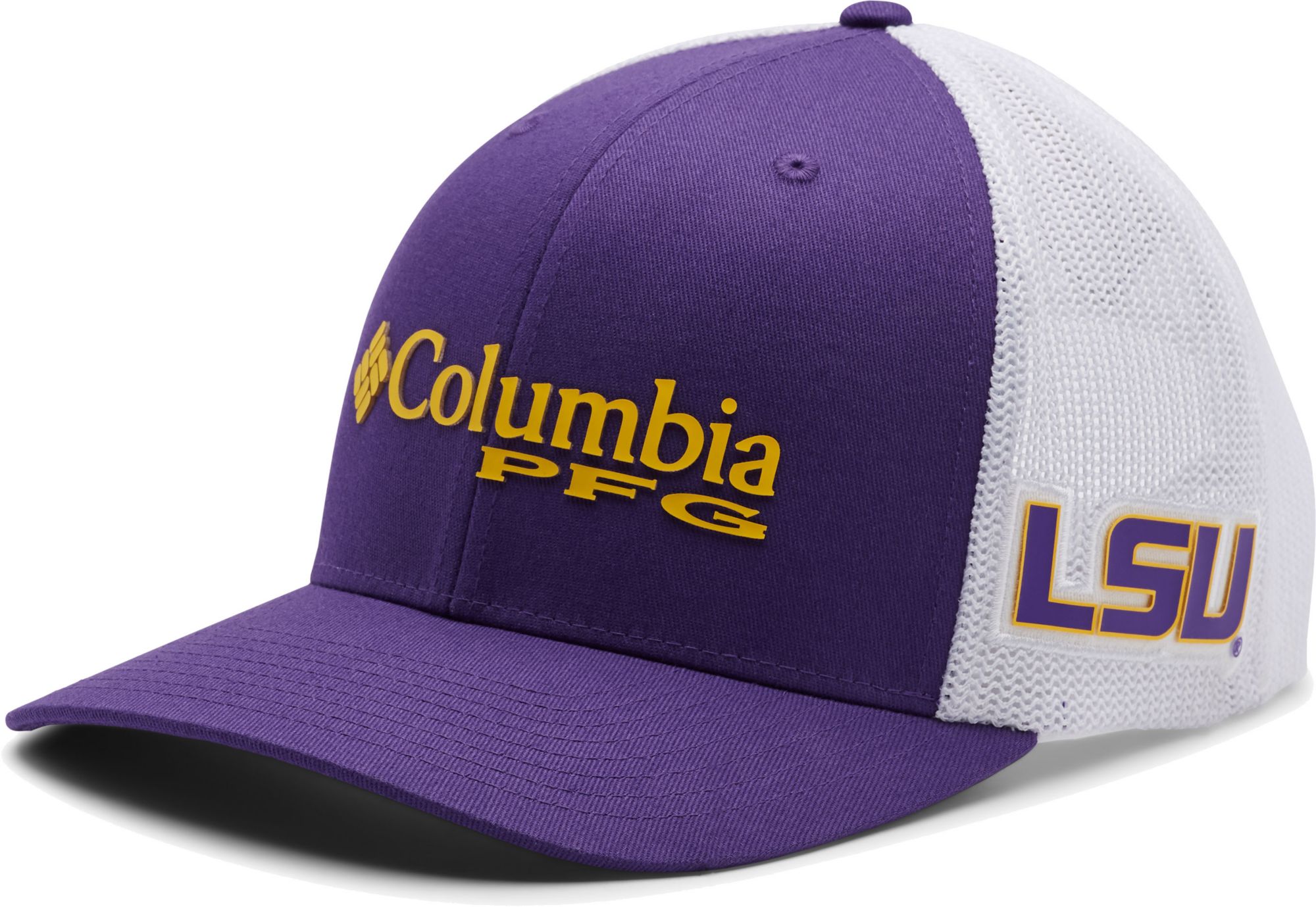 lsu fitted hat